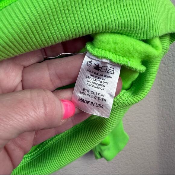 Lonely Ghost • Neon Green Sweater - Picture 7 of 13